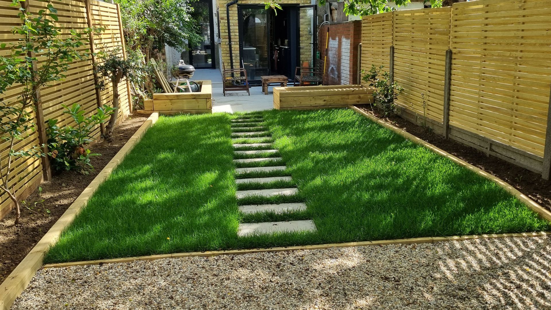 Budget planning for landscape design showing cost estimation