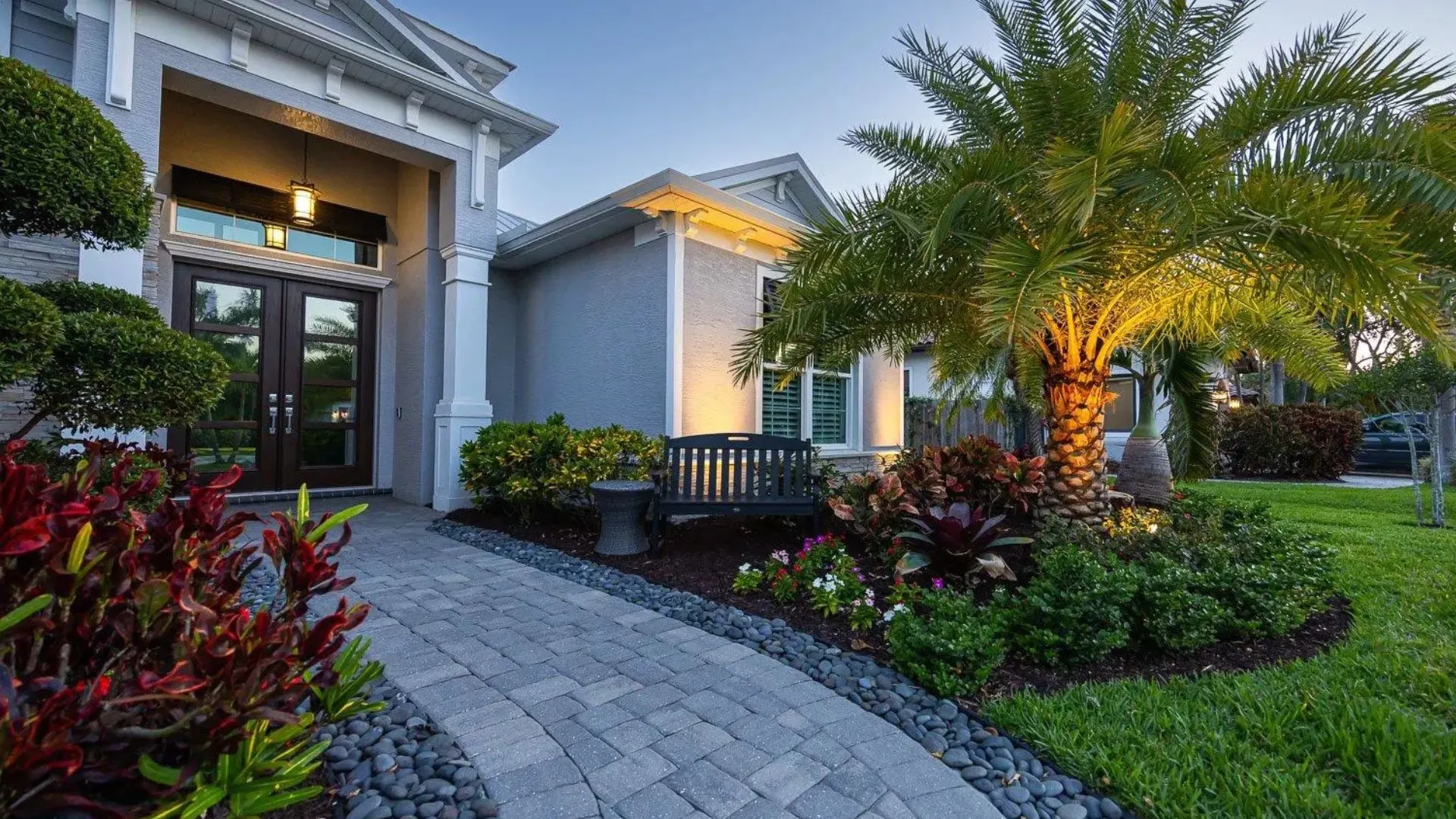 Florida friendly landscaping using native plants suitable for both modern and traditional garden styles